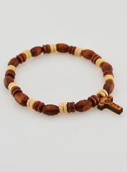 Bracciale Rosario Decina del Rosario in Legno