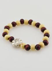 Bracciale Religioso Bambini Médaglietta di Lourdes