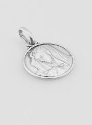 Medaglia Vergine Maria col Velo in Argento 925/1000