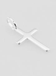 Pendente Croce in Argento Puro 18 mm
