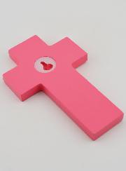 Croce in Legno - Rosa