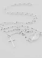 Rosario in Argento Massiccio 925 Lusso