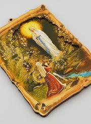 Icona Souvenir Nostra Signora di Lourdes - 18 cm