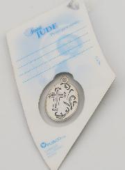 Placca Auto Specchiatto Retrovisore - Santo Giuda