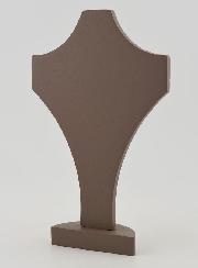 Croce Stilizzata in Ceramica e Legno