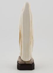 Statua Nostra Signora di Lourdes Policroma su Piedistallo - 15cm