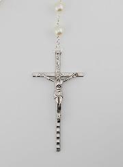 Grande Rosario in Perle di Mareperla - 80cm