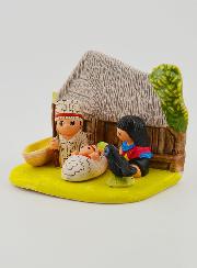 Presepe di Natale del Mondo - Natività Amazzonia