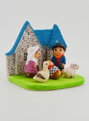 Presepe di Natale del Mondo - Natività Regione Limosino (Limousin)