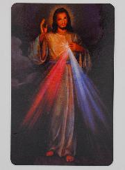 Confezione 10 Cartoline di Preghiera Cristo Misericordioso