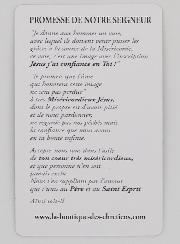 Confezione 10 Cartoline di Preghiera Cristo Misericordioso