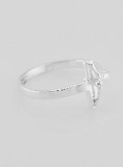 Anello Croce del Cristo in Argento 925/1000 - Misura 58