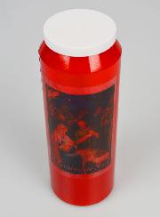 Candela di Novena Rossa - Natale