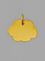 Medaglia Angelo Custode - Nuvola in Oro 375/1000