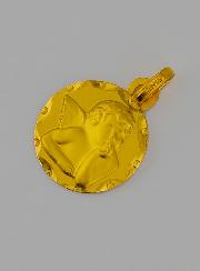 Medaglia Angelo Raffaele in Oro 375/1000