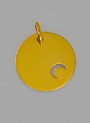 Medaglia Vergine Maria Traforata in Oro