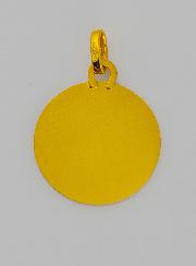 Medaglia San Cristoforo in Oro Giallo