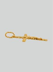 Croce di Battesimo in Oro Giallo Massiccio