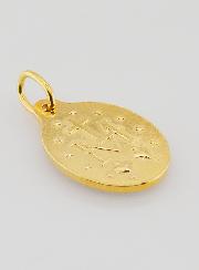 Medaglia Miracolosa Dorata - 18mm