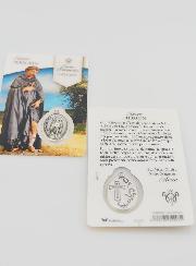 Carta di Preghiera San Pellegrino con Medaglia