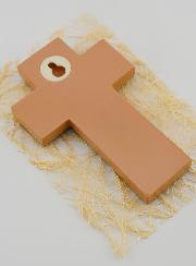 Croce Per Bambini in Legno - Acqua del Battesimo - 12 cm