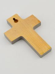 Croce Bambino in Legno - Gesù mia Guida