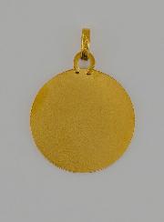 Medaglia Santa Maria Con Velo in Oro