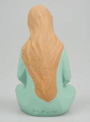 Statua Nostra Signora dell'Accoglienza - Verde