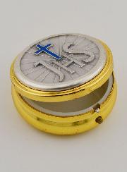 Grande Custodia Ostia - JHS - Croce Blu