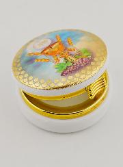 Scatola Portaostia Immagine Comunione  Pane e Vino della Vita - 5 cm