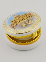 Scatola Portaostia Immagine Basilica San Pietro di Roma - 5 cm