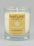 Candela Bio Collezione Natura - Profumo Orchidea Selvatica - 8 x 7 cm