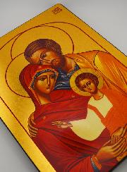 Icona Bizantina Sacra Famiglia di Nazaret - 24 cm
