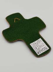 Croce in Smalti del Libano - Battesimo & Angelo Custode