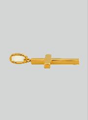 Ciondolo Croce di  Gesù Cristo - Oro Giallo Massiccio 18k