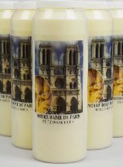 10 Candele per Novena Nostra Signora di Parigi