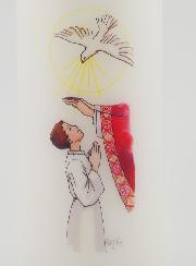 Candela Cero di Cresima - Imposizione delle Mani - Bambino