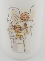 Candela Cero di Prima Comunione - Ringraziamento - Bambina Bionda