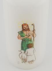 Cero di Comunione Gesù Buon Pastore & Bambina Mora,