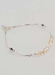 Bracciale Decina in Cristallo Ambra & Argento