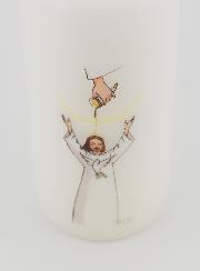 Candela Cero di Cresima - Unzione Bambina Mora