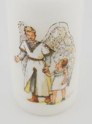 Cero di Battesimo - Angelo Custode Protettore e Bambina