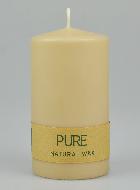 Candela Bio Color Sabbia Sahara 100% naturale - 13 X 7 cm