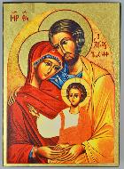 Icona Religiosa Sacra Famiglia - 14cm