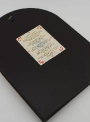 Icona Bizantina Arrotondata - Madonna della Tenerezza 24cm