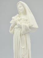 Statua di Santa Rita in Alabastro - 19 cm