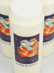 3 Candele per Novena Buon Natale - 17,5cm