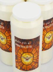 6 Candele di Novena Bella Festa di Pentecoste