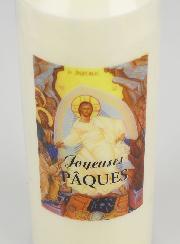 Candela per Novena Festa di Pasqua