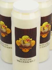 Set di 6 Candele di Novena Agnus Dei -